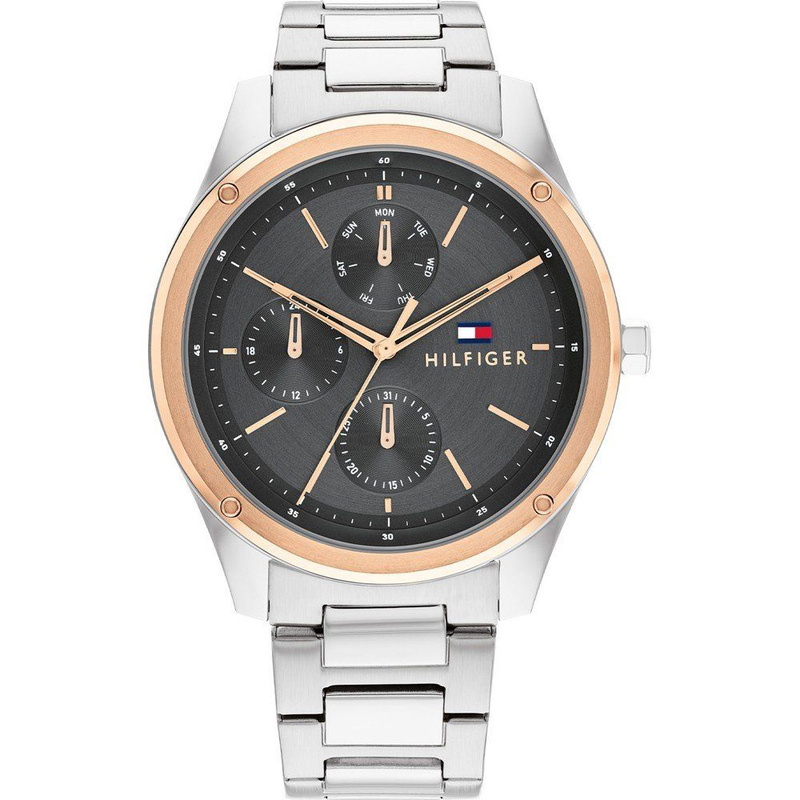 Zegarek TOMMY HILFIGER 1710541. Kwarcowy, Kolor czarny. Mężczyzna.
