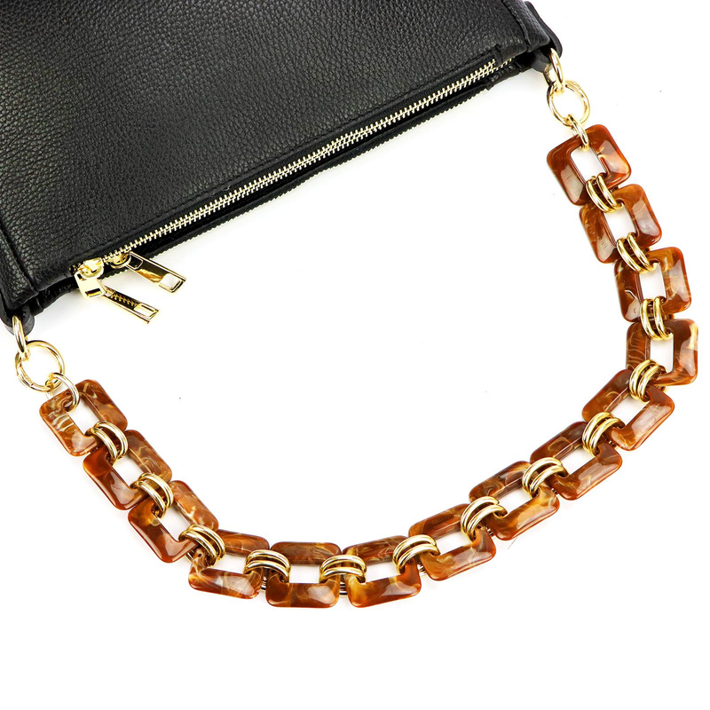 Gregorio damski pasek do torebki ozdobny tworzywo ABS