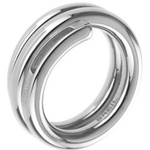 Biżuteria BREIL 2131410088. Pierścionek, Kolor srebrny. Unisex.