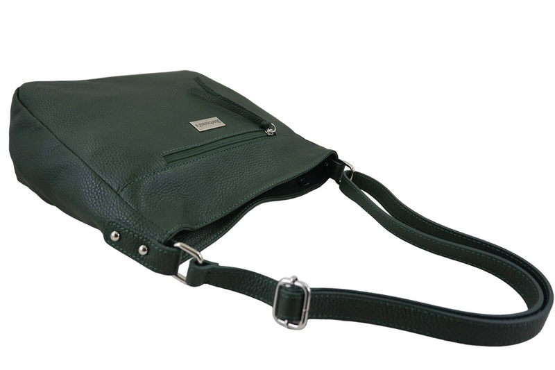 Torebka codzienna skórzana damska - Brązowa jasna