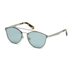 Okulary WEB EYEWEAR WE0189-09X. Okulary przeciwsłoneczne, Kolor srebrny. Unisex.