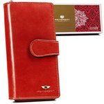 Skórzany damski portfel Peterson PTN 2519-BO