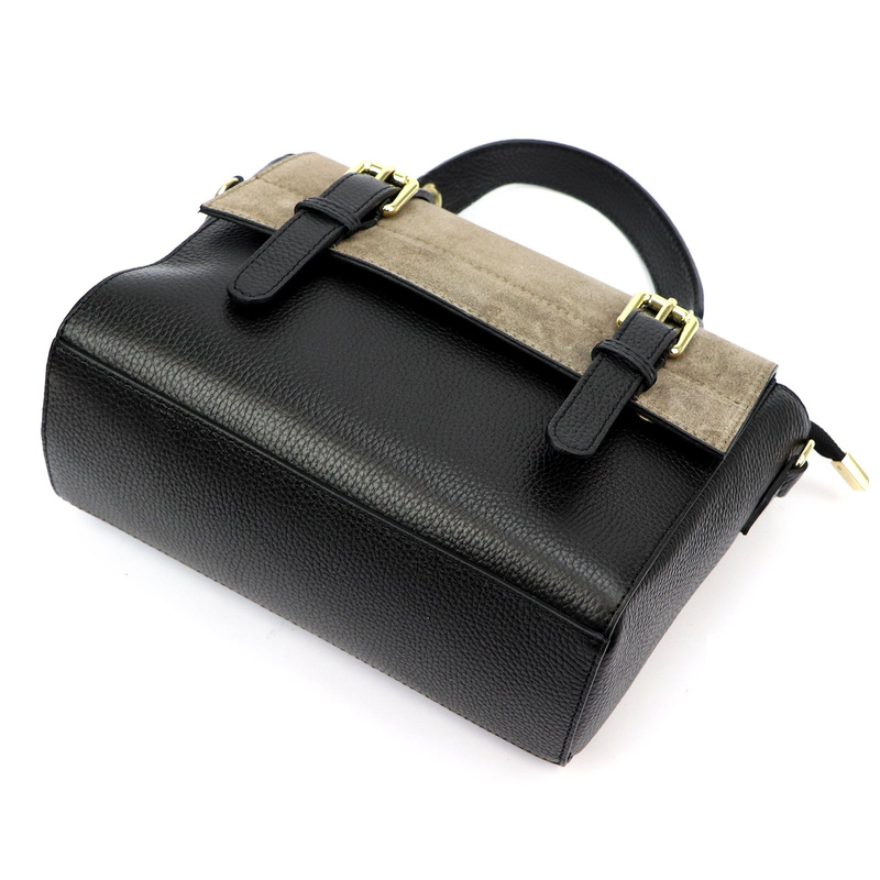 Luka klasyczna damska listonoszka ze skóry naturalnej torebka na ramię