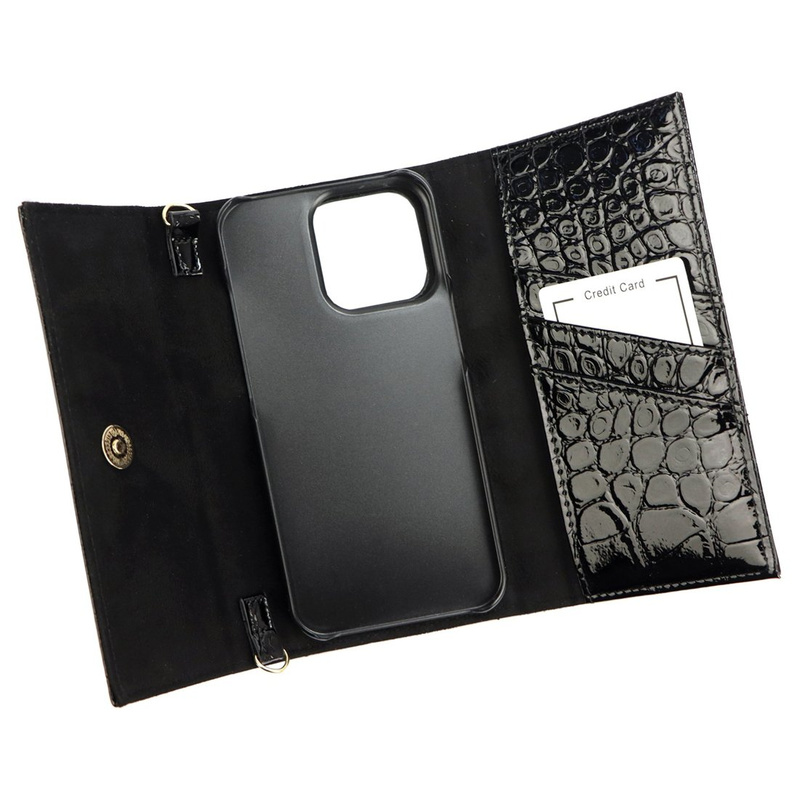 Etui damskie z eko-skóry MiaMore PHONE CASE M1782-2 (IPHONE 13 PRO)