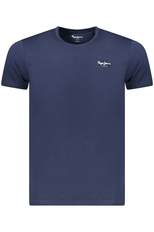 PEPE JEANS MĘSKA KOSZULKA Z KRÓTKIM RĘKAWEM NIEBIESKA