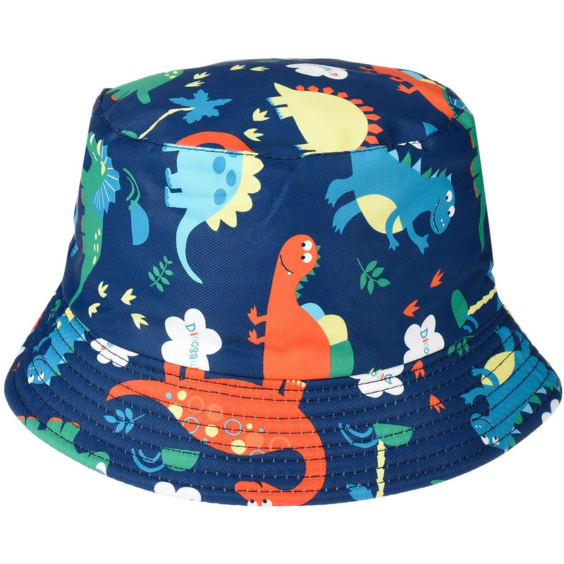 Dino kapelusz dwustronny bucket hat dziecięcy modny kap-hd-4