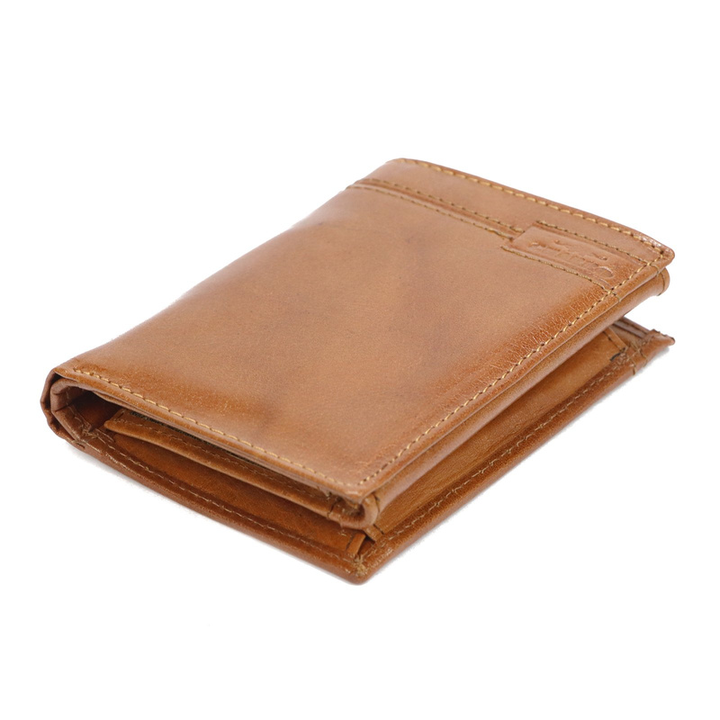 Charro Męski duży portfel skóra naturalna rozbudowany pionowy składany