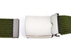 Beltimore zielony pasek parciany długi parciak F79 : Kolory - zielony, Rozmiar pasków - r.80-95 cm
