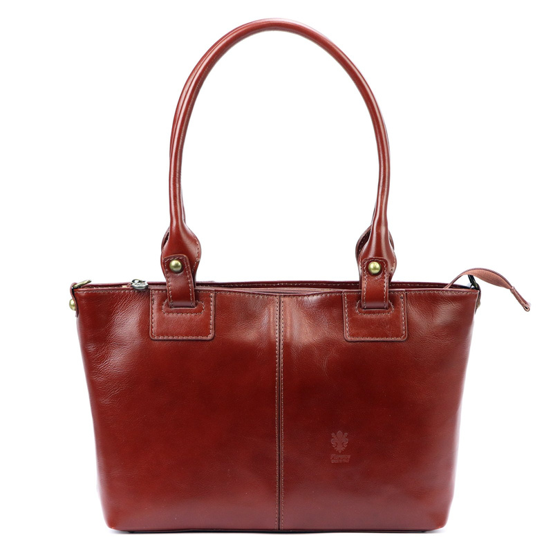 Florence Duża damska shopperbag skóra naturalna z organizerem duża