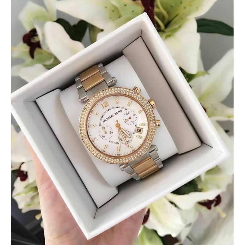 Zegarek MICHAEL KORS MK5626. Kwarcowy, Kolor biały. Kobieta.