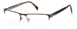 Okulary DAVID BECKHAM DB-1068-05N. Okulary, Kolor Brwnmtrut. Mężczyzna.
