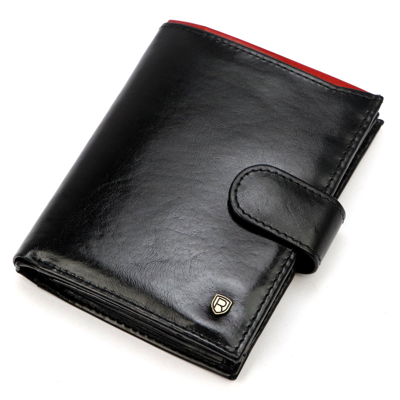 Skórzany męski portfel Rovicky N4L-RVT-2 RFID