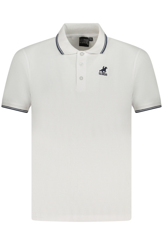 US GRAND POLO KRÓTKI RĘKAW MĘSKI BIAŁY