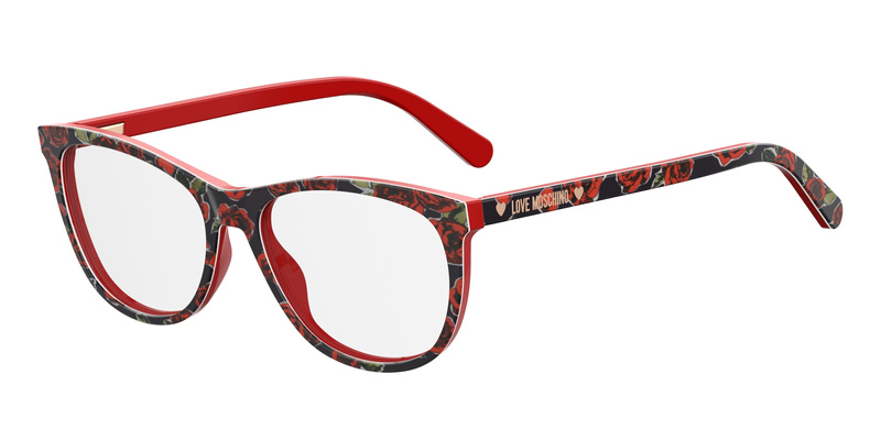 Okulary LOVE MOSCHINO MOL524-0PA. Okulary, Kolor PTTRN Network. Kobieta.