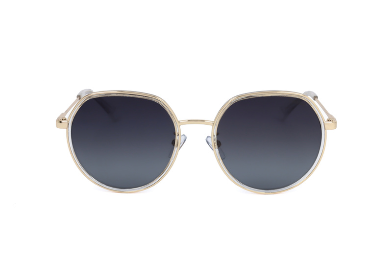Okulary POLAROID PLD4160GSXJ5G. Okulary przeciwsłoneczne, Kolor złoty. Unisex.