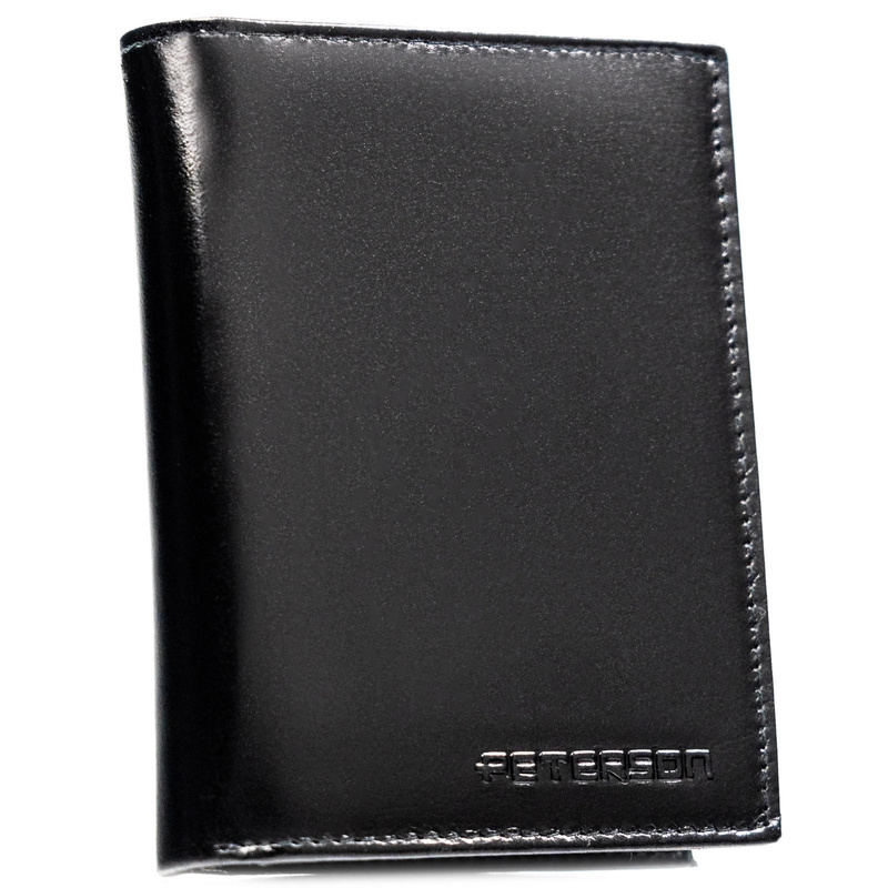 Skórzany męski portfel Peterson PTN N4-NGV