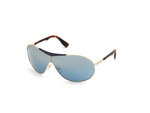 Okulary WEB EYEWEAR WE0282-0032X. Okulary przeciwsłoneczne, Kolor złoty. Unisex.