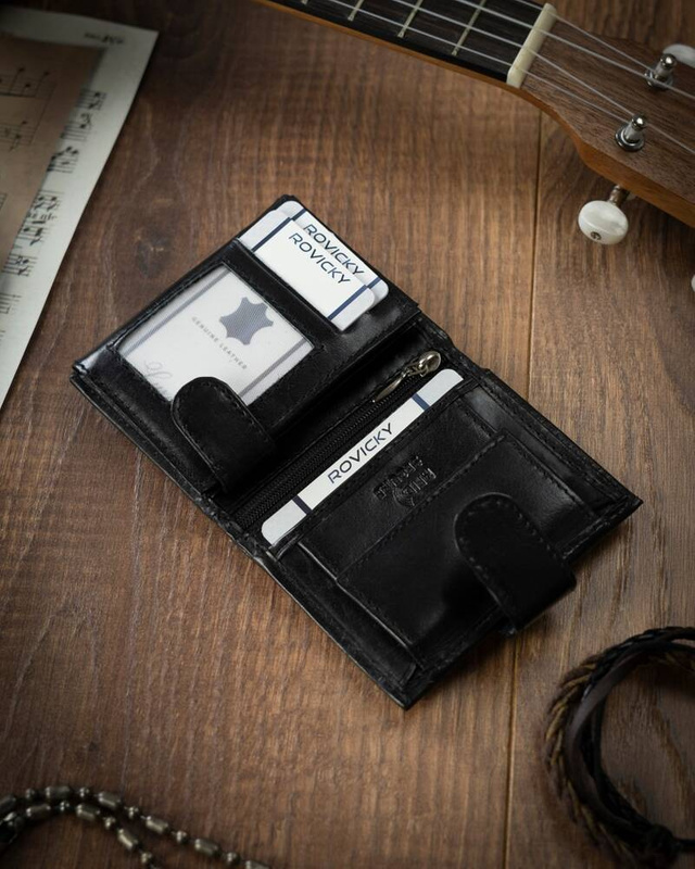 4U Cavaldi portfel męski rozbudowany skóra naturalna pionowy pojemny