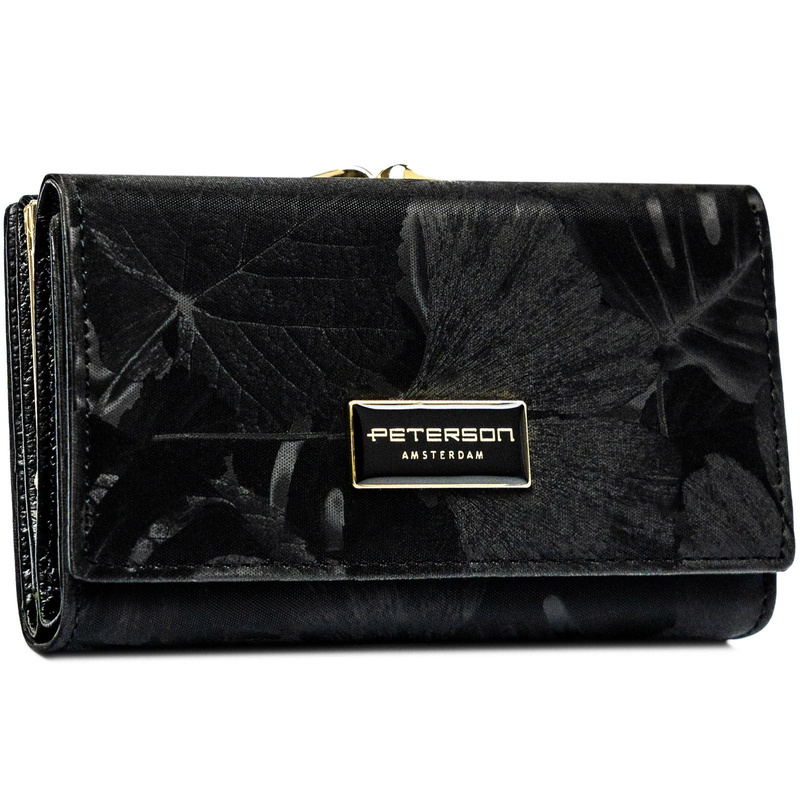 Skórzany damski portfel Peterson PTN PS108-MLF