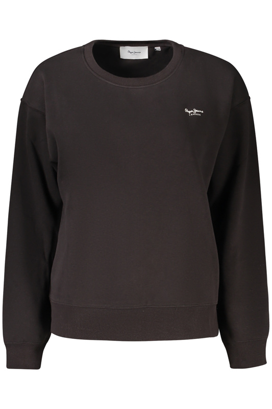 PEPE JEANS CZARNA BLUZA DAMSKA Z ROZPINANYM NA ZAMEK