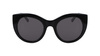 Okulary DKNY DK517S-001. Okulary przeciwsłoneczne, Kolor czarny. Kobieta.