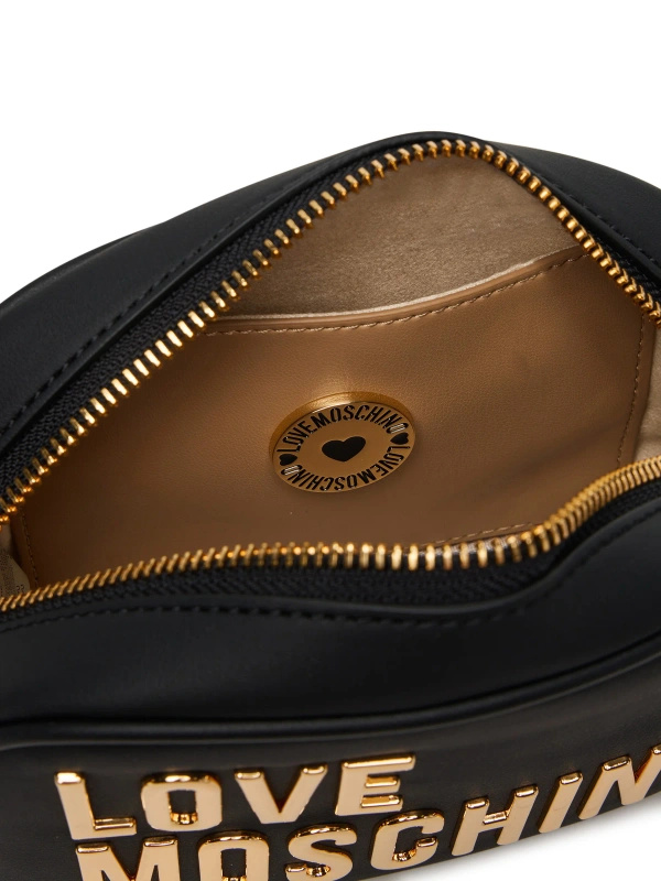 LOVE MOSCHINO JC4026PP1NKD0000 – mała czarna torebka damska