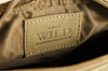 Dwukomorowa Skórzana męska saszetka do ręki Wild