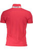 LA MARTINA M�SKA KOSZULKA POLO Z KR�TKIM R�KAWEM CZERWONA