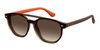 Okulary HAVAIANAS UBATUBACS12JH. View + clip-on, Kolor brązowy. Unisex.
