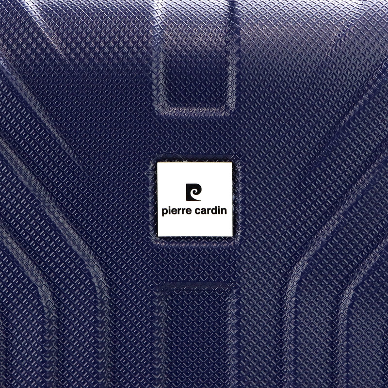 Mocna męska walizka z tworzywa ABS Pierre Cardin ISTANBUL MED10 x3 Z