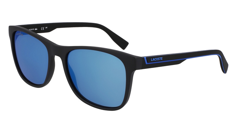 Okulary LACOSTE L6031S-002. Okulary przeciwsłoneczne, Kolor czarny. Mężczyzna.