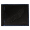 Skórzany męski portfel Money Kepper CDD 5600 BIRD