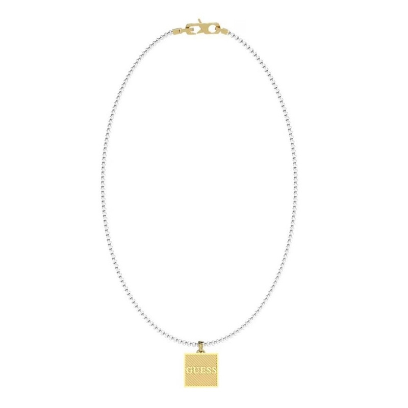 Biżuteria GUESS JUMN03026JWYG. Naszyjnik, Kolor złoty. Mężczyzna.