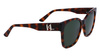 Okulary KARL LAGERFELD KL6087S-240. Okulary przeciwsłoneczne, Kolor brązowy. Kobieta.