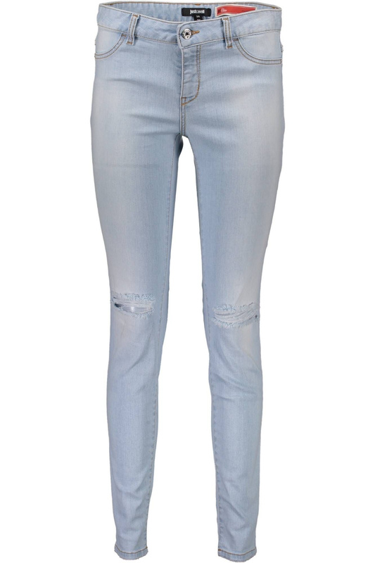 JUST CAVALLI JEANS DENIM DAMSKI JASNY NIEBIESKI