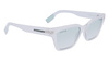 Okulary LACOSTE L6002S-970. Okulary przeciwsłoneczne, Kolor przezroczysty. Kobieta.