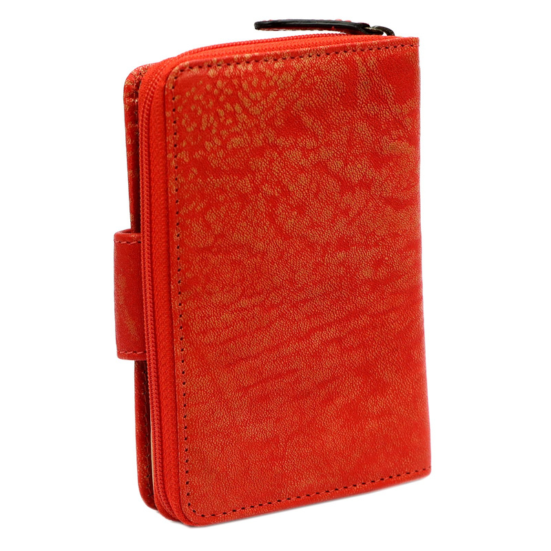 Mato Grosso damski portfel skóra naturalna rozbudowany przegrody RFID