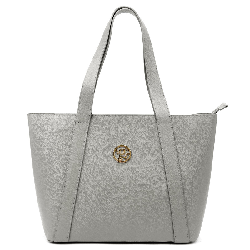 Gregorio shopperbag damska skóra naturalna torebka na ramię z saszetką