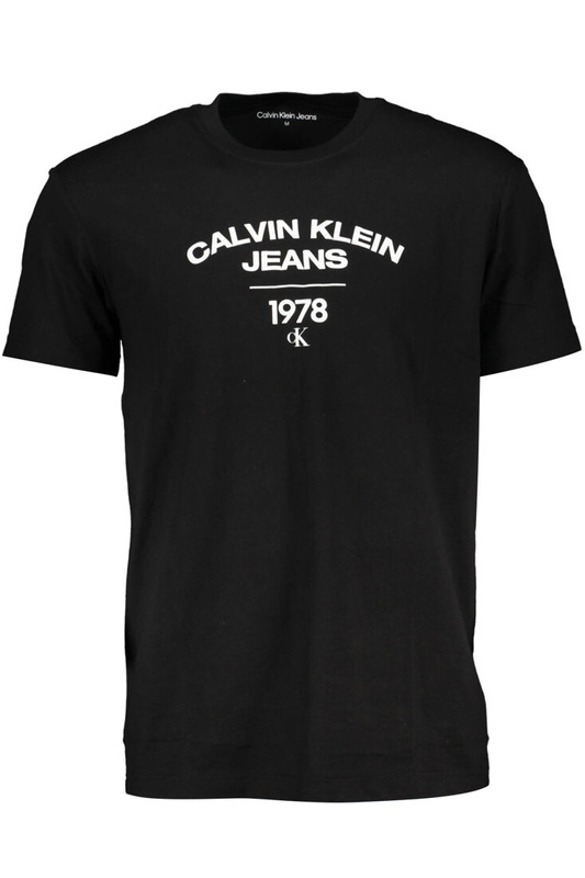 CALVIN KLEIN CZARNY T-SHIRT MĘSKI Z KRÓTKIM RĘKAWEM