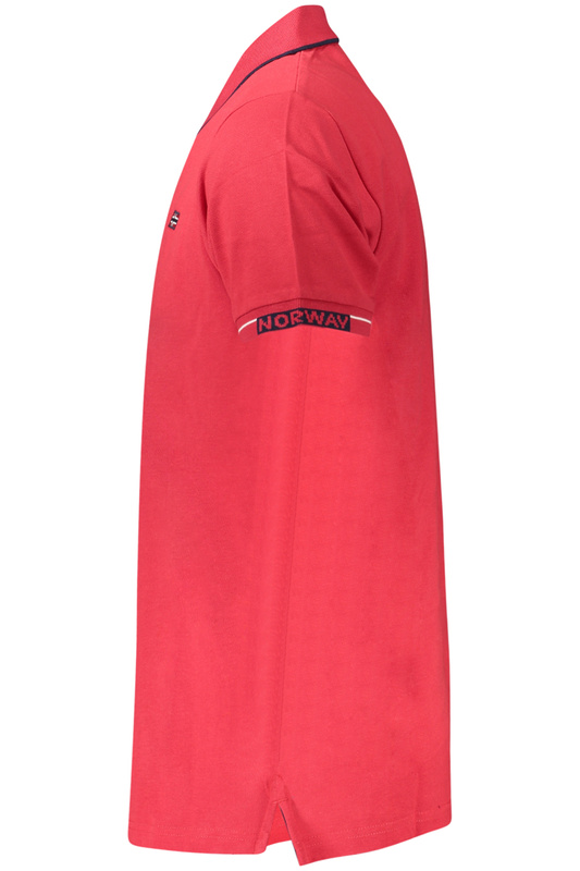 Norway 1963 M�SKA KOSZULKA POLO Z KR�TKIM R�KAWEM CZERWONA