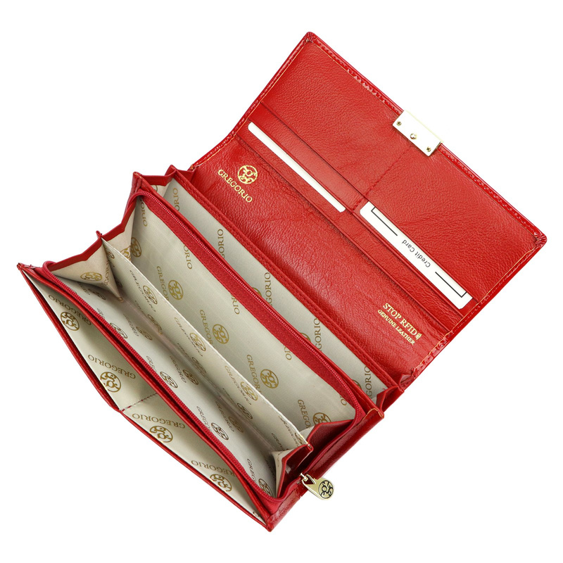 Skórzany damski portfel Gregorio LS-122