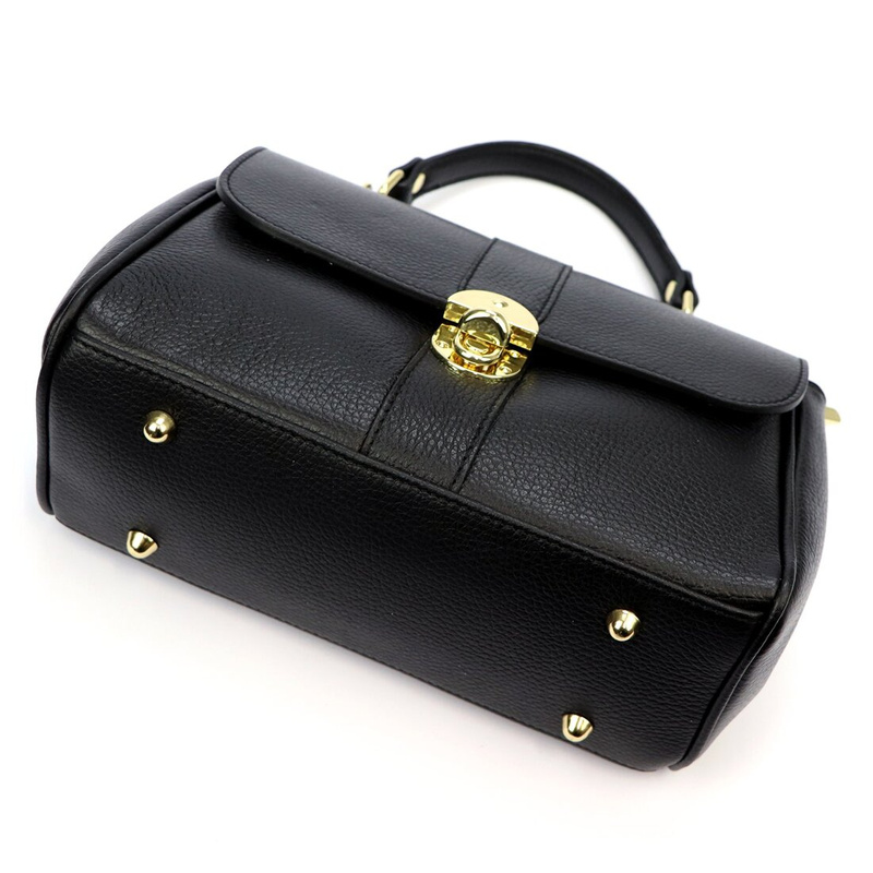 Luka Skórzana damska listonoszka z paskiem z organizerem torebka do ręki