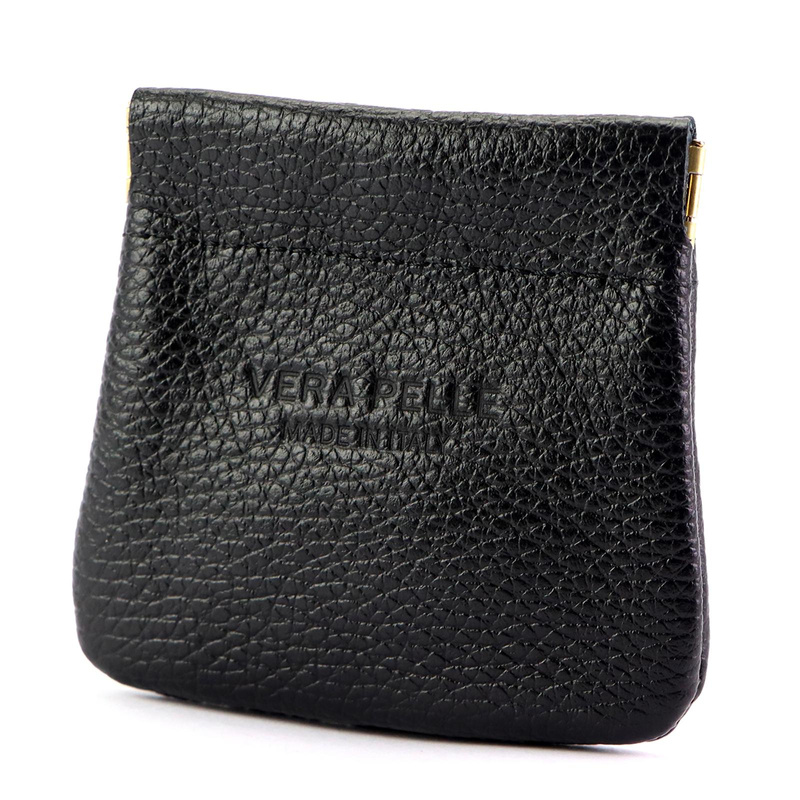 Gregorio portmonetka damska mała skóra naturalna saszetka na drobne