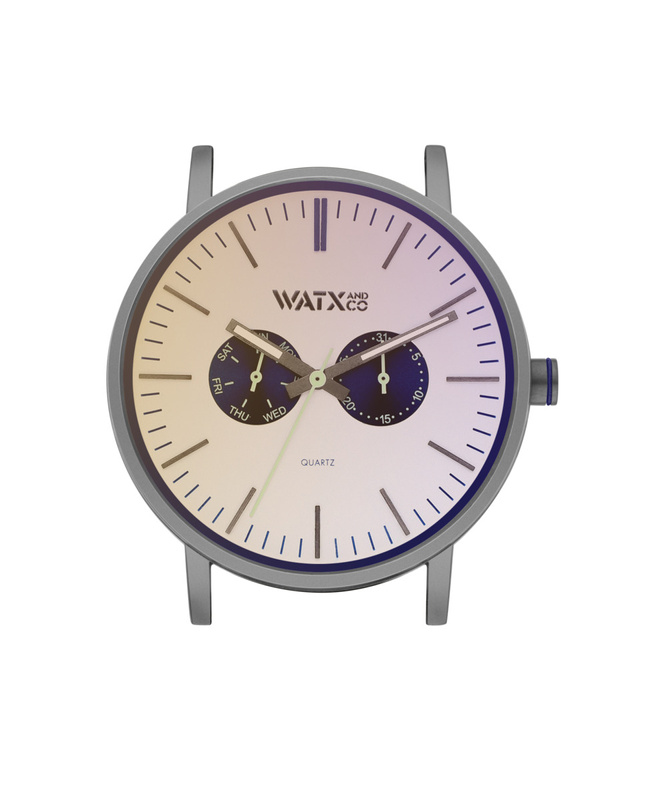 Zegarek WATXANDCO WXCA2737. BOX, Kolor srebrny. Unisex.