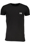 T-SHIRT MĘSKI Z KRÓTKIM RĘKAWEM KLASY CAVALLI CZARNA
