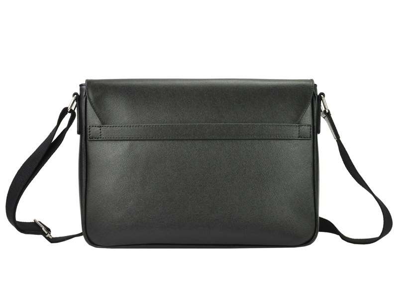 Pierre Cardin męska raportówka skórzana torba na ramię na dokumenty miejska