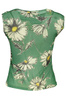 DESIGUAL ZIELONY damski top bez rękawów