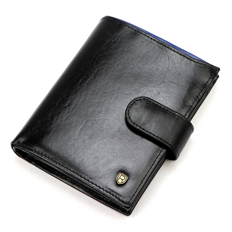 Skórzany męski portfel Rovicky N4L-RVT-2 RFID