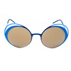 Okulary ITALIA INDEPENDENT 0220-021-022. Okulary przeciwsłoneczne, Kolor niebieski. Kobieta.