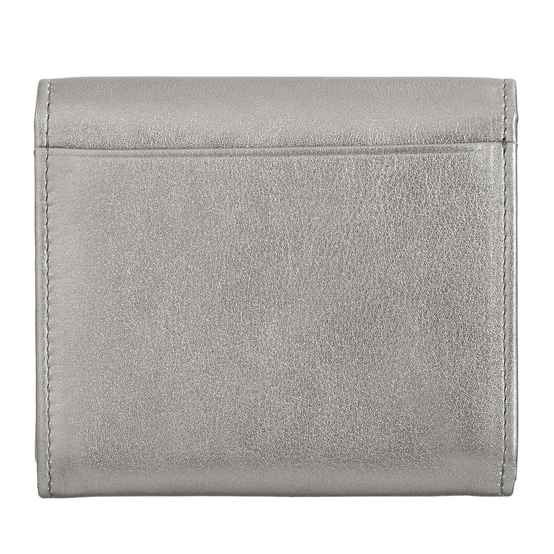 DuDu mała portmonetka skóra naturalna damski portfel na zatrzask